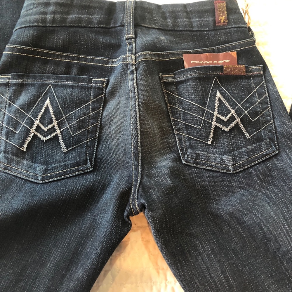 NWOT 7 For all Mankind Jeans. Size 24